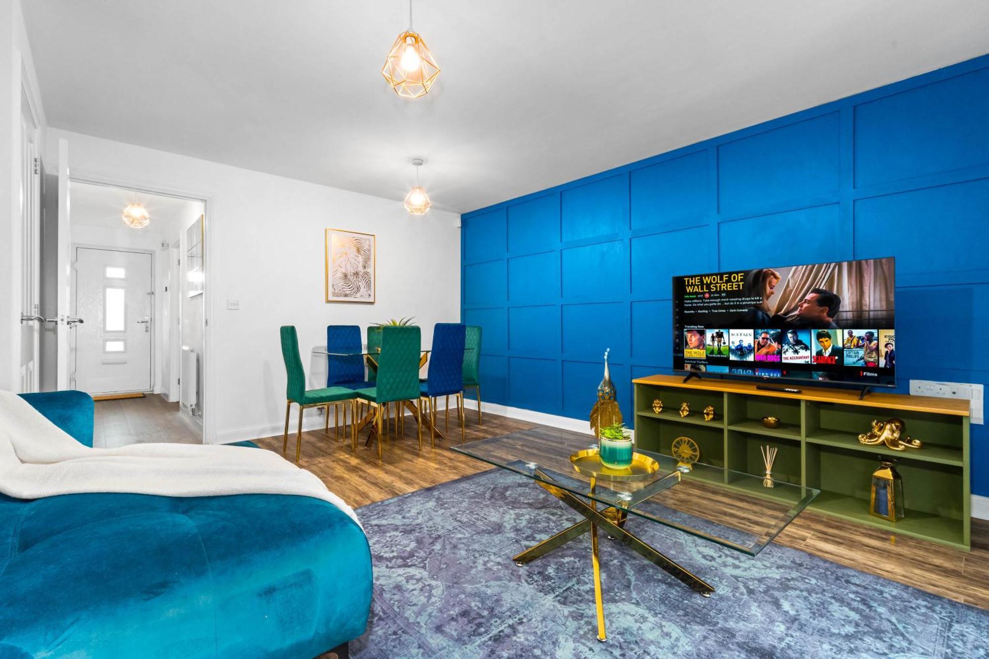 Lavish 3 Bedroom House With Ensuite And Parking By Azura Nights Birmingham Eksteriør billede